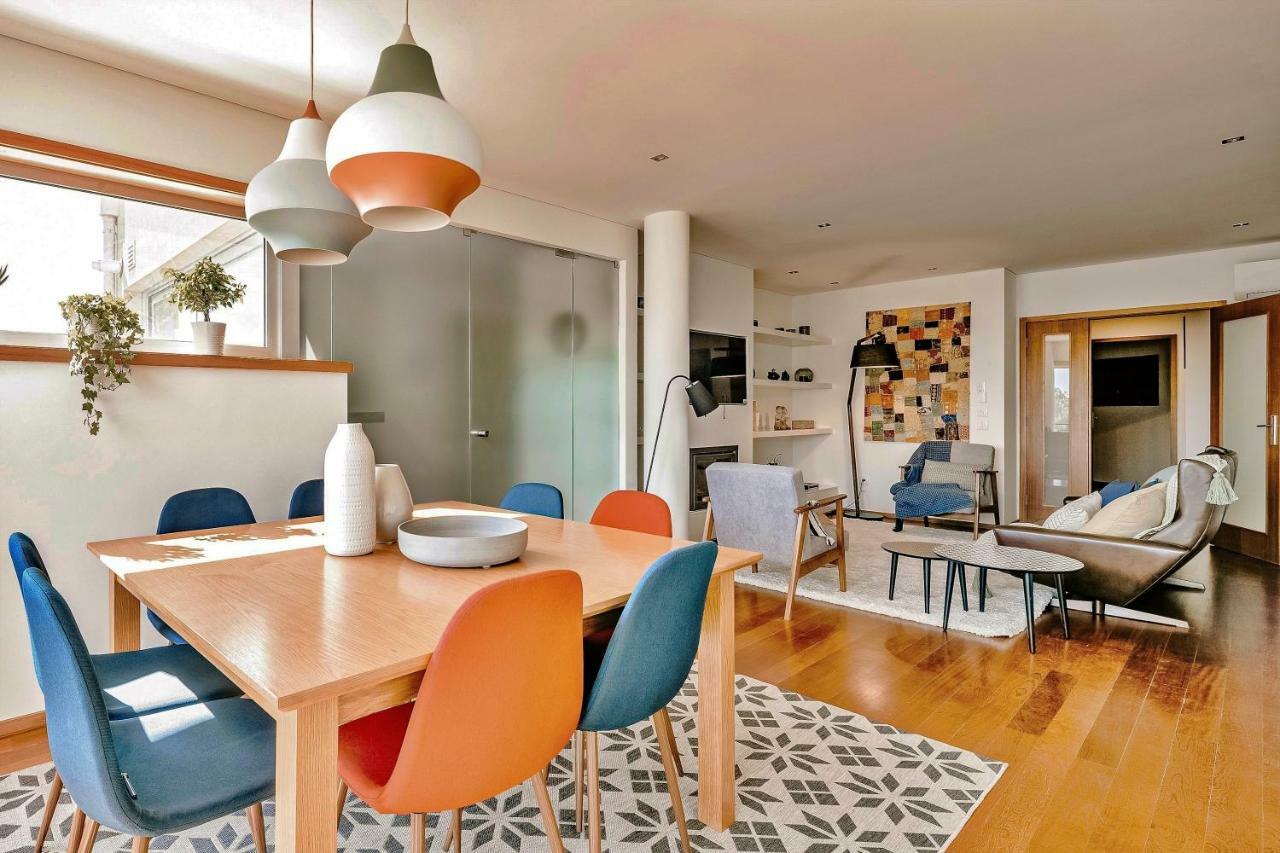 Charming Bonfim Penthouse Apartment Porto Bagian luar foto