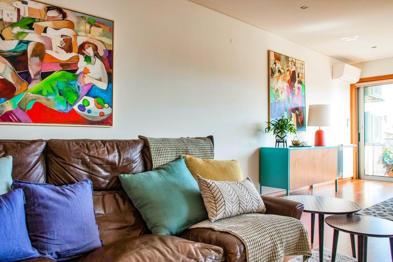 Charming Bonfim Penthouse Apartment Porto Bagian luar foto
